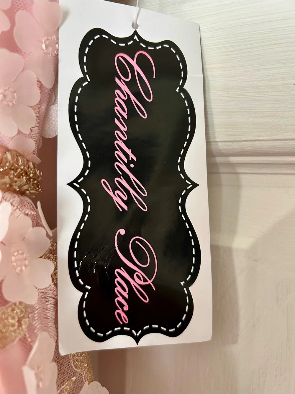 New Chantilly place girls dress size 12 weddings/party/pageants